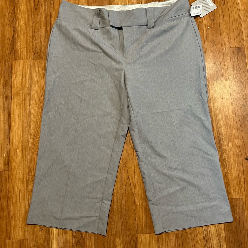 🆕 NWT Maurices Polished Capri in Light Gray, 13/14